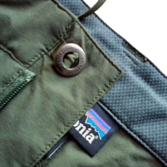 Patagonia Olive Green Outdoor Shorts - Picture 2 of 5